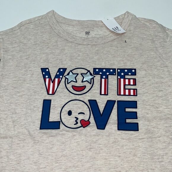 🔥GAP KIDS GIRLS SZ SmL(10) T-shirt New - Picture 2 of 3